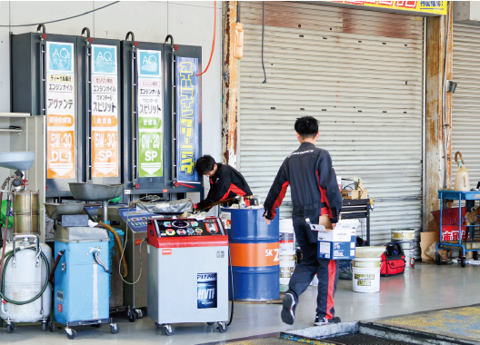 ピットスタッフのイメージ画像