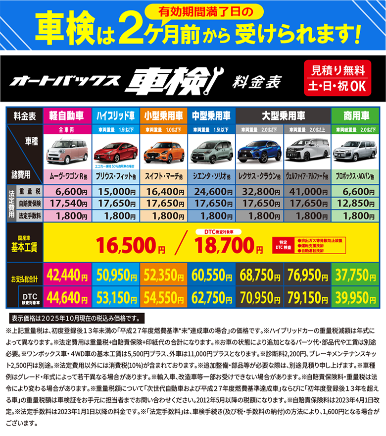 検査ラインが整っているので店舗での車検が可能！